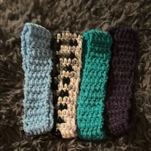 Set of Four Crochet Headbands
